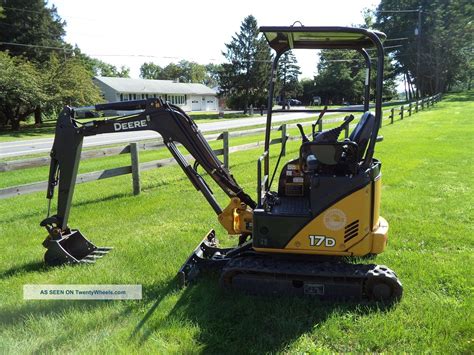 john deere 17 mini excavator|jd 17 mini excavator specs.